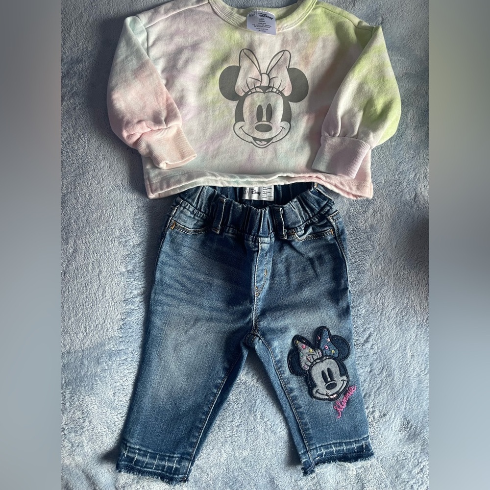 Disney Minnie Mouse Kids Jeans - Blue